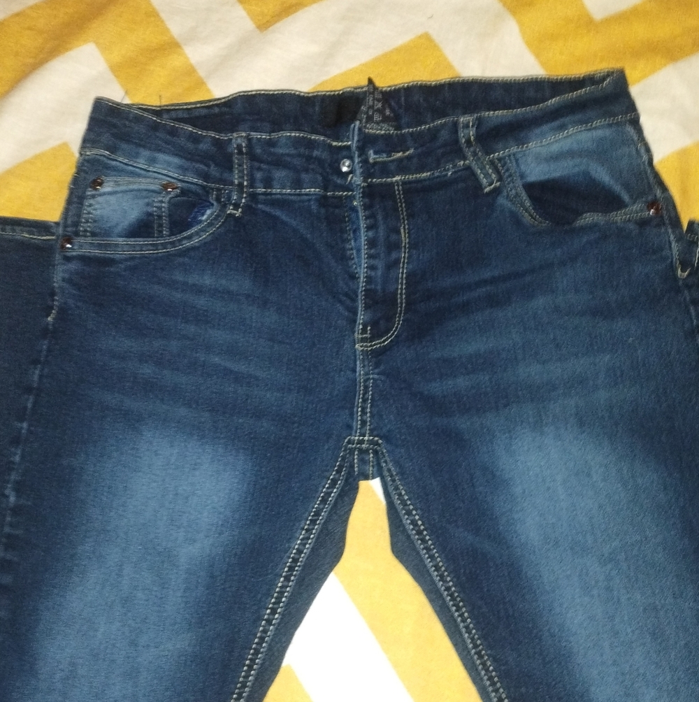 Hype Dark Indigo Women's Skinny Jeans